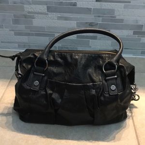 Black Vera Wang Shoulder Bag